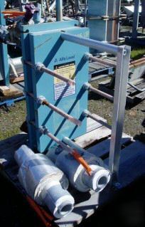 Heat exchanger, plate, apv, 316 s/st, 70 sf, 150 psi,