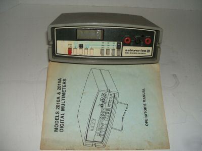 Sabtronics digital multimeter model 2015A