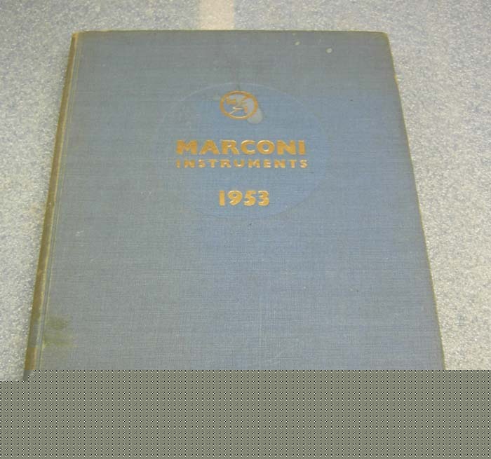 Marconi instruments catalog 1953