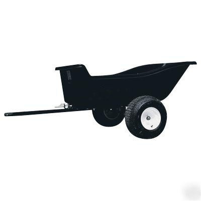 Atv & lawn tractor wagon - 2 wheel - 1,200 lb cap 15 cf