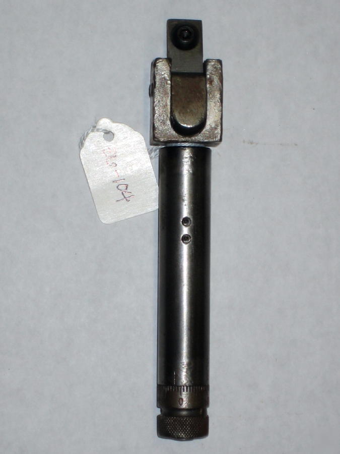 Cincinnati tool & cutter micrometer adjusted toothrest