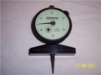Federal dial depth gage .0005