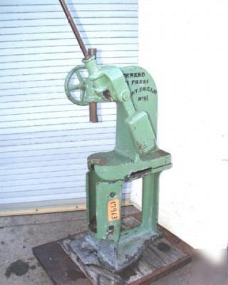 5 ton greenerd ratchet type arbor press (17963)