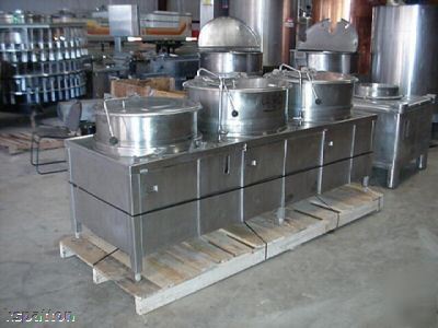 Legion 3 kettle system common base 60/60/40 stainless