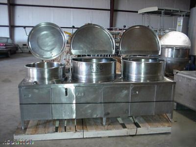 Legion 3 kettle system common base 60/60/40 stainless