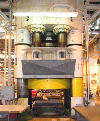 Loewy 6500 ton hydraulic marform press, model h