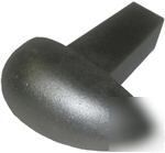 Fournier blunt teardrop metal forming head