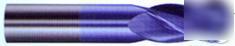 New 1/4 30353 4FL fullerton carbide ball end mill ticn