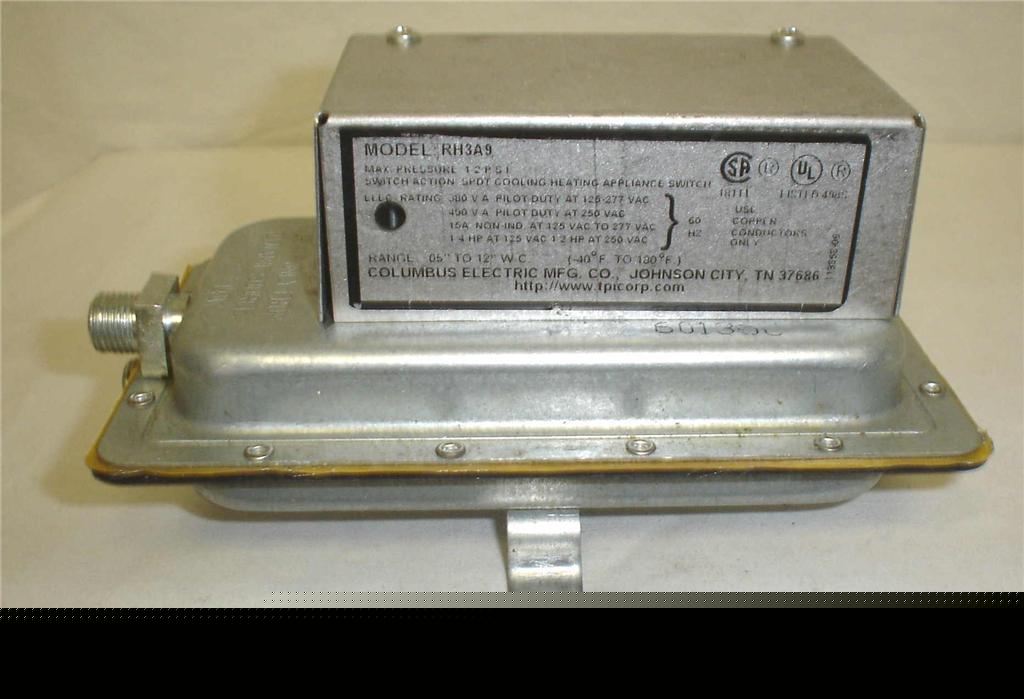 New ~multi-purpose air flow sensing switch, 24 volts-277