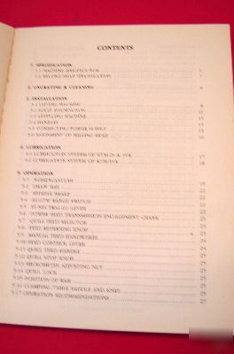 Kent usa vert. turret milling machine operation manual