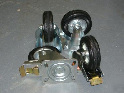 Castors - 4 x 4