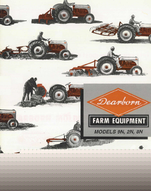 Dearborn equipment sales brochure for 8N/9N/2N 
