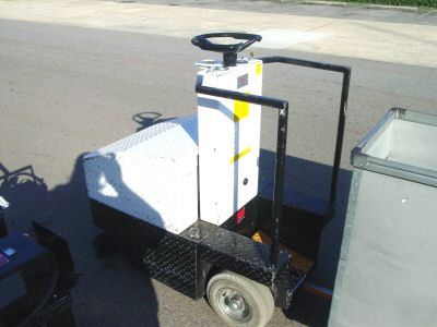 Tci mfg. battery tugger cart and accessories