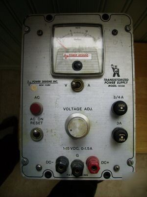 Power design transistorized power supply