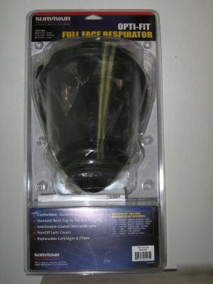 Survivair opti-fit full face respirator