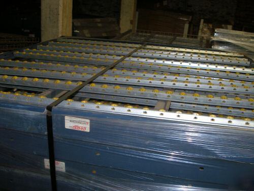 Used upick industrial shelving complete
