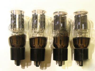 Rare 5U4G / 5U3C svetlana tubes black plate in box of 2