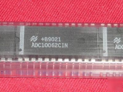 15 pcs. nsc# ADC10062CIN, 24 pin dip package