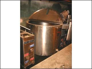 60 gal lee kettle, s/s, 45 #-20119