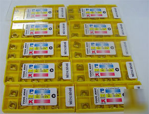 100 pcs. mitsubishi ccmt 32.52, us 735 carbide inserts