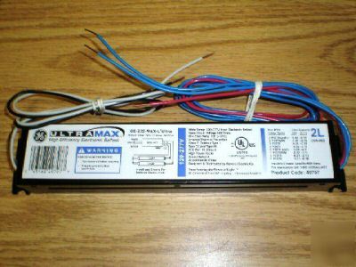 New 10 ct ge ge-232-max-l / ultra ballasts 49707 