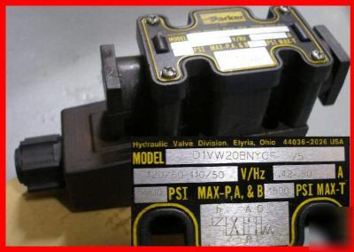 Parker hydraulic valve D1VW20BNYCF 75 (used)