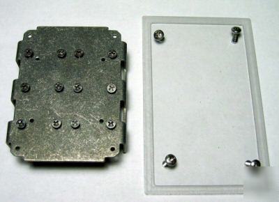 High power star led lighting meter heatsink parts kit