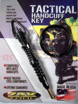 Key handcuffs tactical swat police military zak ZT11P
