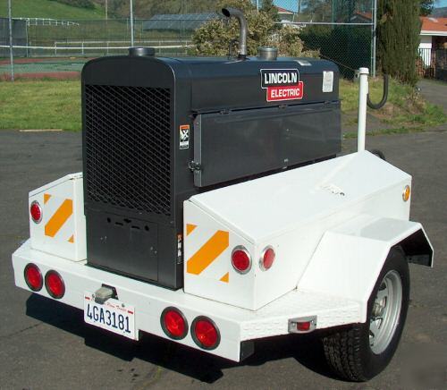 Lincoln classic 300D + trailer 95 hour diesel, sweet 