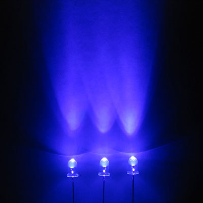 Uv led set of 500 ultra violet 390-395NM 5MM f/r