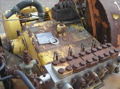 Wheatley HP125 quintuplex plunger pump water blaster 