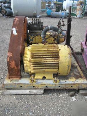 Wheatley HP125 quintuplex plunger pump water blaster 