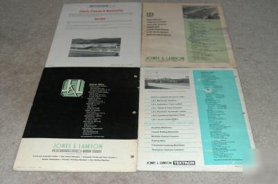 Jones & lamson j&l comparator chart & fixture catalog