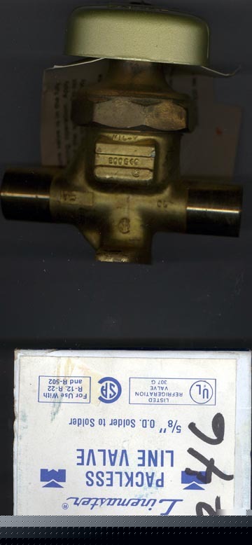 Streamline parckless line valve p/N14842