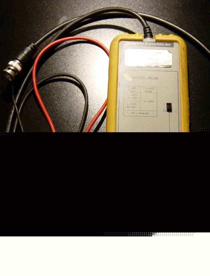 Tpi ADF25 differential probe 20:1 or 100V rms 