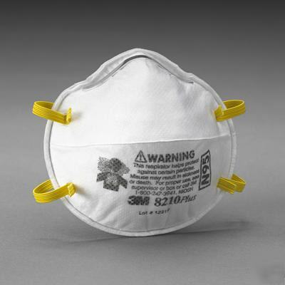 3M 8210 plus N95 respirator - 1 box 20 mask 3M 8210PLUS