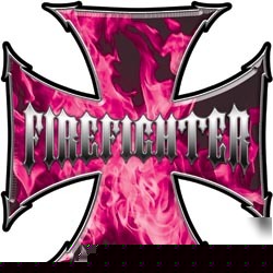 Firefighter decal reflective 4