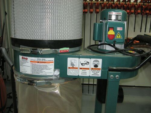 Grizzly G0583 1 hp canister dust collector 
