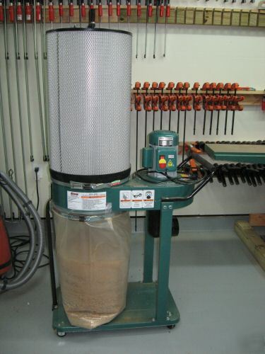 Grizzly G0583 1 hp canister dust collector 