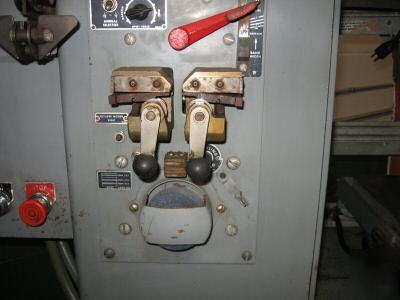 Doall vertical band saw 2012-a