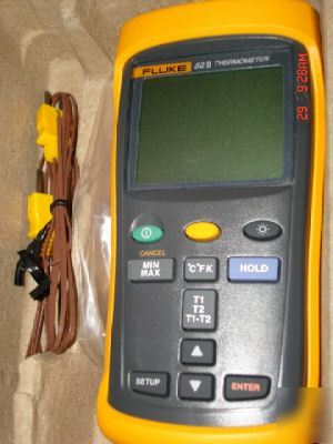 Fluke 52 ii thermometer tester
