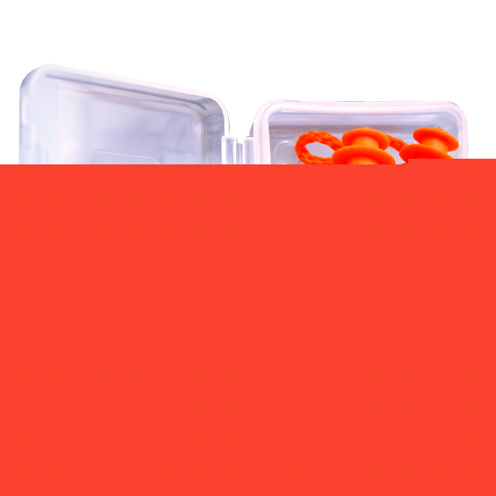 10 pc orange soft ear plug hearing protection