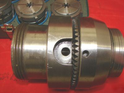 Burnerd quick change lathe chuck collet closer set 