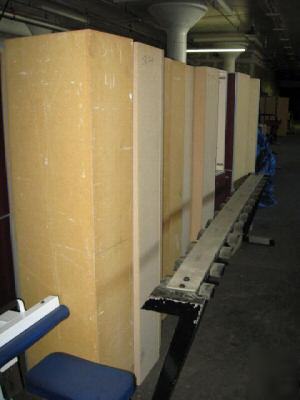 Pre-owned gym lockers 70 bays 1 & 2 door styles sale 