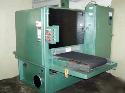Timesaver two headed abrasive belt sander 40 hp (16476)