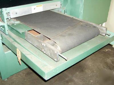 Timesaver two headed abrasive belt sander 40 hp (16476)