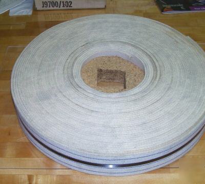 100FT. bulk roll food grade cotton conveyor belt 