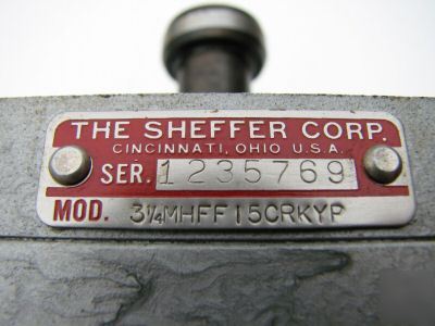 Cylinder the sheffer corp 3 1/2