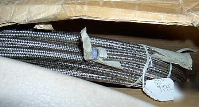 50' parker 919-8 hose w/ stainless steel braid 13/32