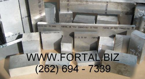 FortalÂ® hr aluminum plate 1.811 x 3 1/8 x 12 1/4 